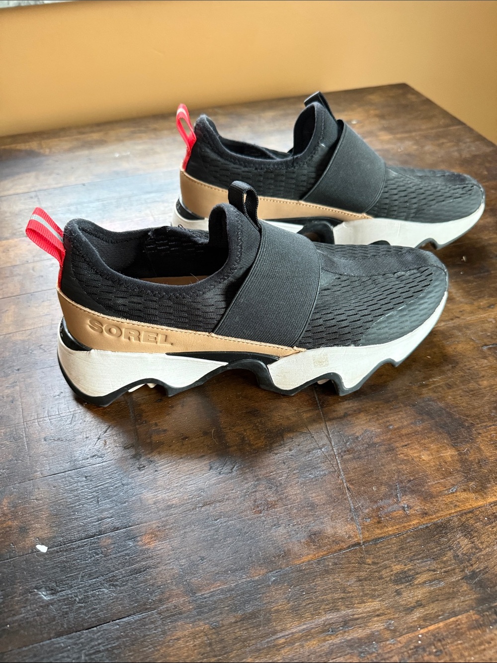 Sorel Black Athletic Shoes